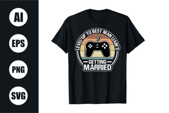 Download Bachelor Party Retro Wavy T Shirt Design - Wavy t shirt Collection