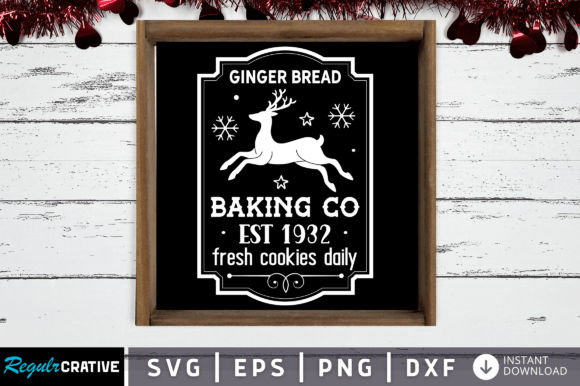Download Ginger Bread Baking Co Est 1932 Fresh - Premium Resources