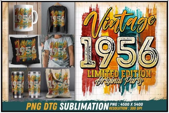 Download Vintage 1956 Limited Edition Original - 1956 Collection